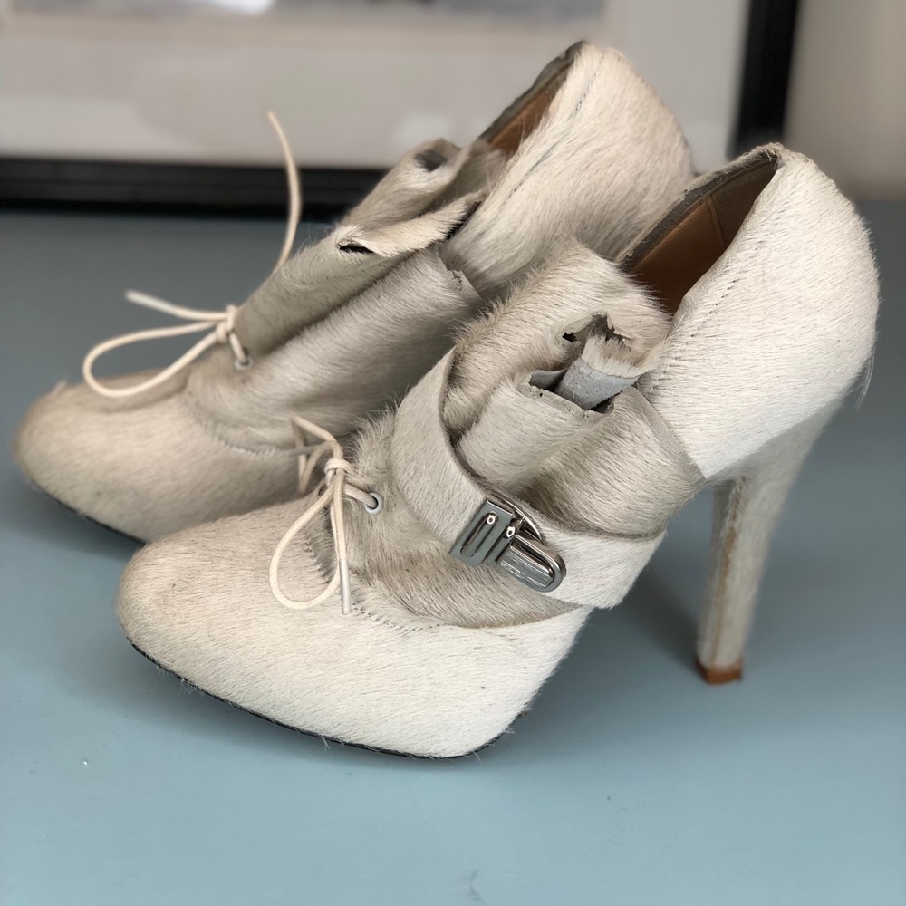 Biography Pony Hair Pumps